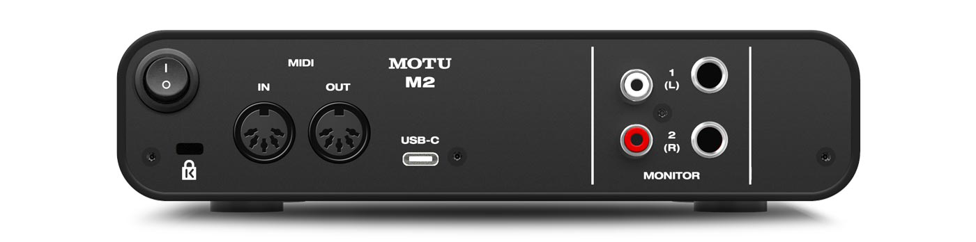 Motu M2 USB audio interface