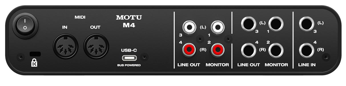 Motu M4 USB audio interface