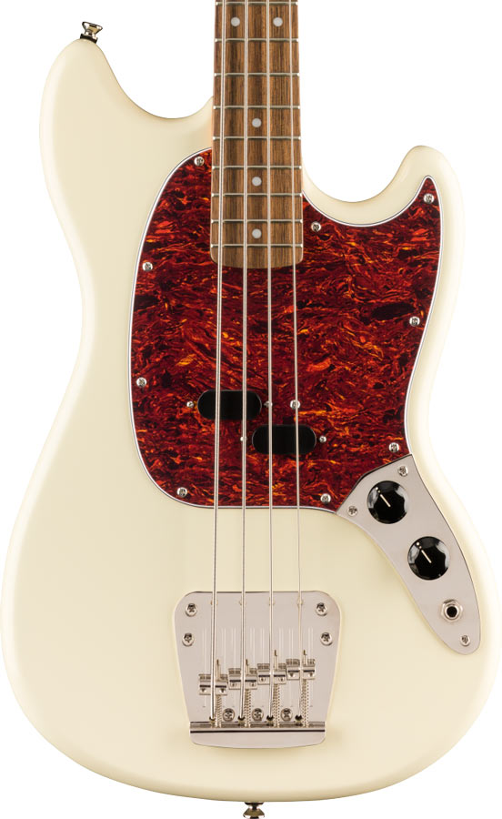 Squier Classic Vibe 60s Mustang Bass LRL Olympic White