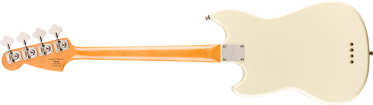 Squier Classic Vibe 60s Mustang Bass LRL Olympic White