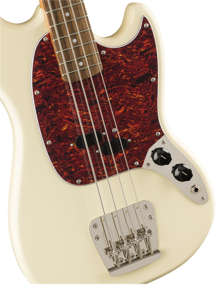 Squier Classic Vibe 60s Mustang Bass LRL Olympic White