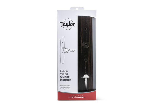 Taylor Ebony Guitar Hanger Acrylic Inlay