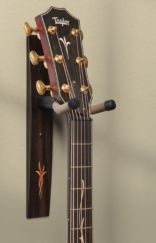 Taylor Ebony Guitar Hanger Bouquet inlay