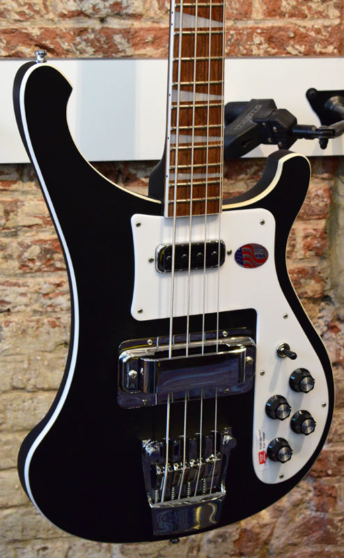 Rickenbacker 4003MBL Mat Black stereo