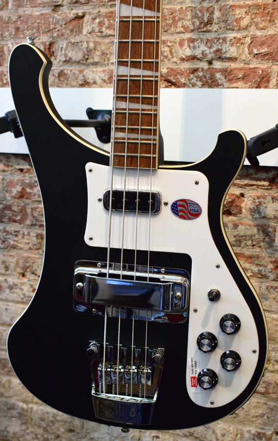 Rickenbacker 4003MBL Mat Black stereo