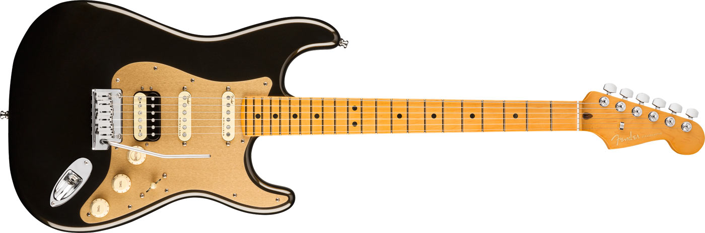 Fender American Ultra Stratocaster HSS MN Texas Tea