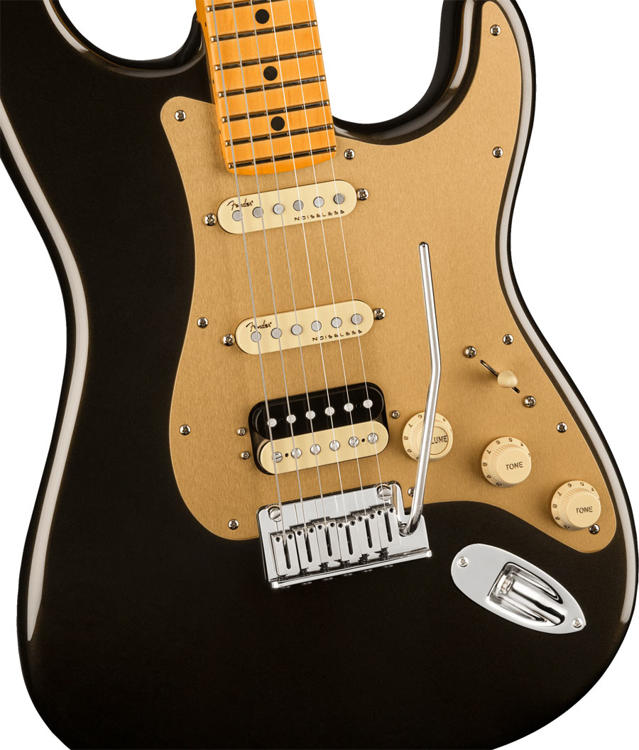 Fender American Ultra Stratocaster HSS MN Texas Tea