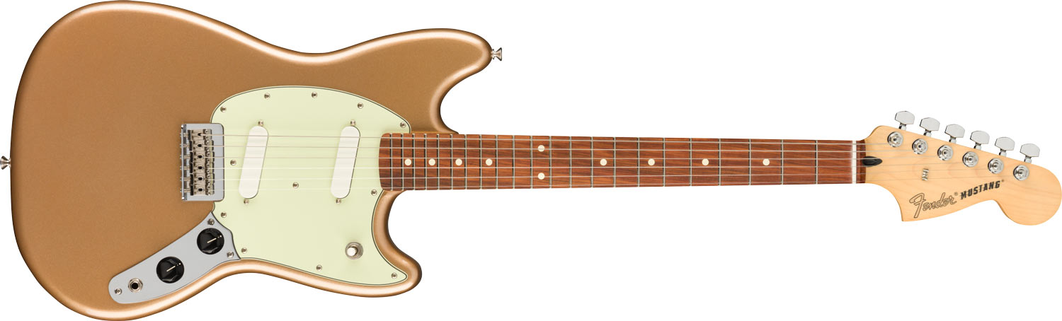 Fender Player Mustang PF Firemist Gold