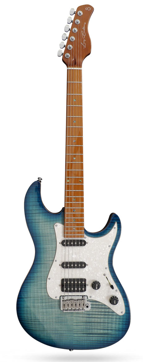 Sire Larry Carlton S7FM/TBL Transparant Blue