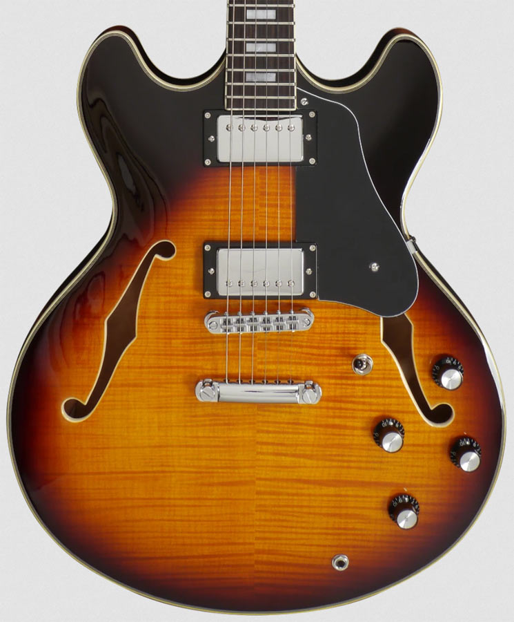 Sire Larry Carlton H7/VS archtop vintage sunburst