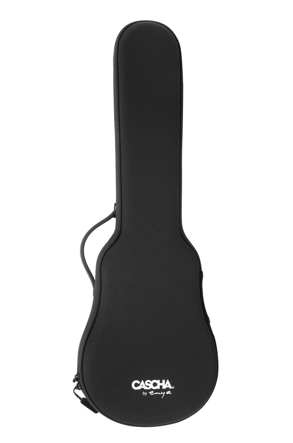 Cascha Carbon Ukulele zwart