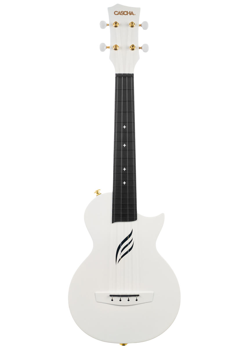 Cascha Carbon Ukulele Wit