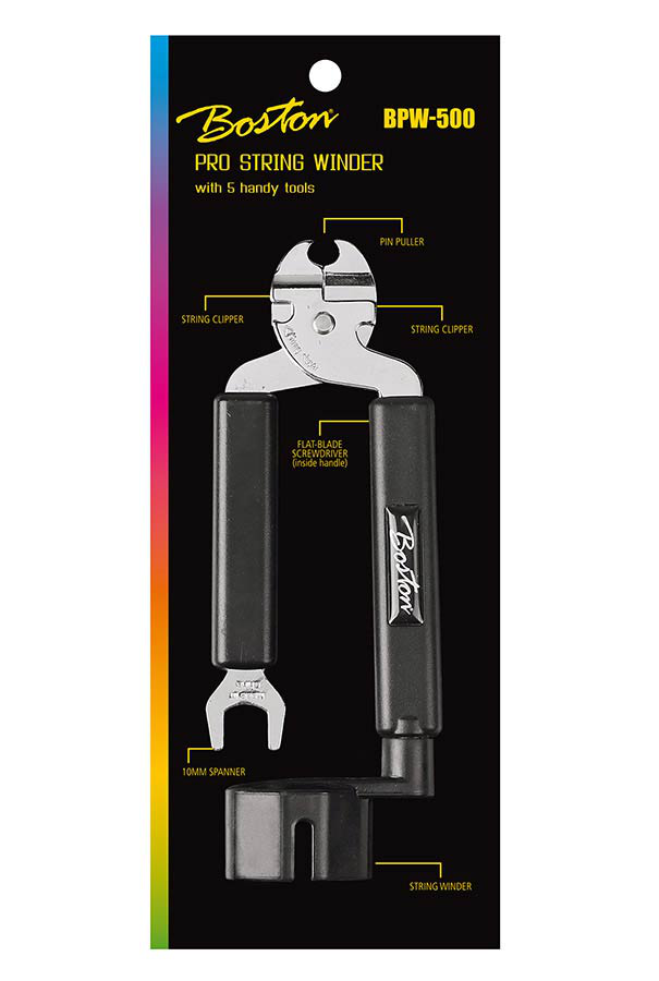 Boston BPW-500 string winder with dual string clipper