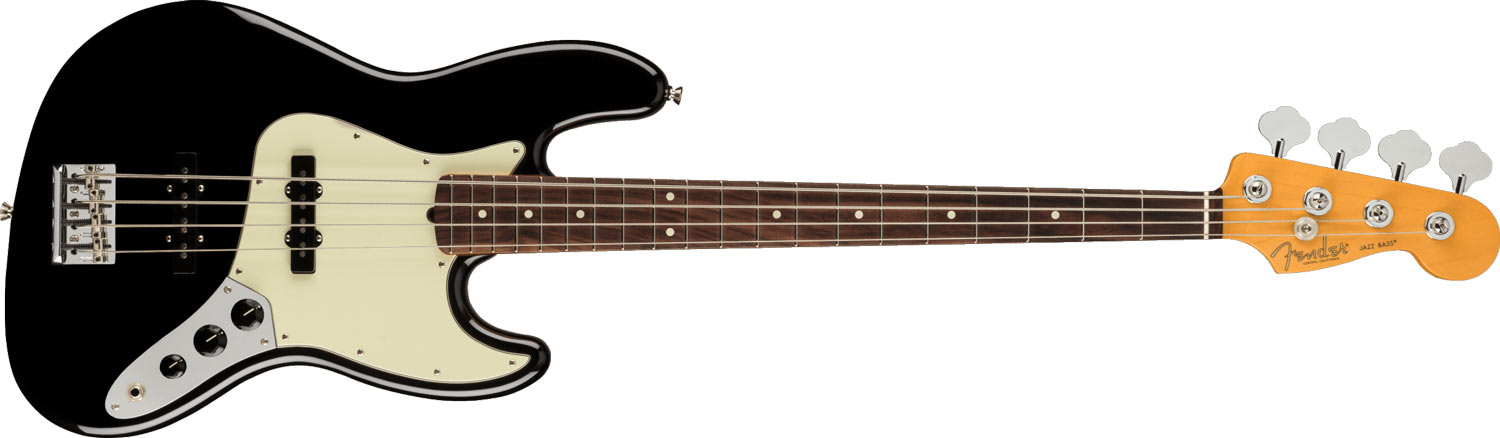 Fender American Professional II Jazz Bass RW Black