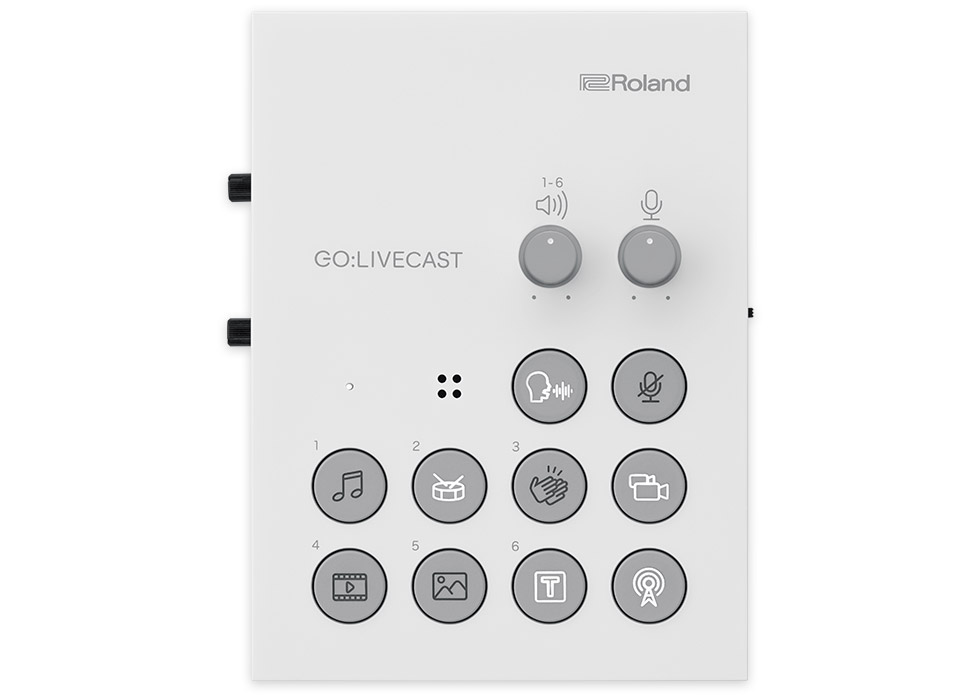 Roland Go Livecast Interface