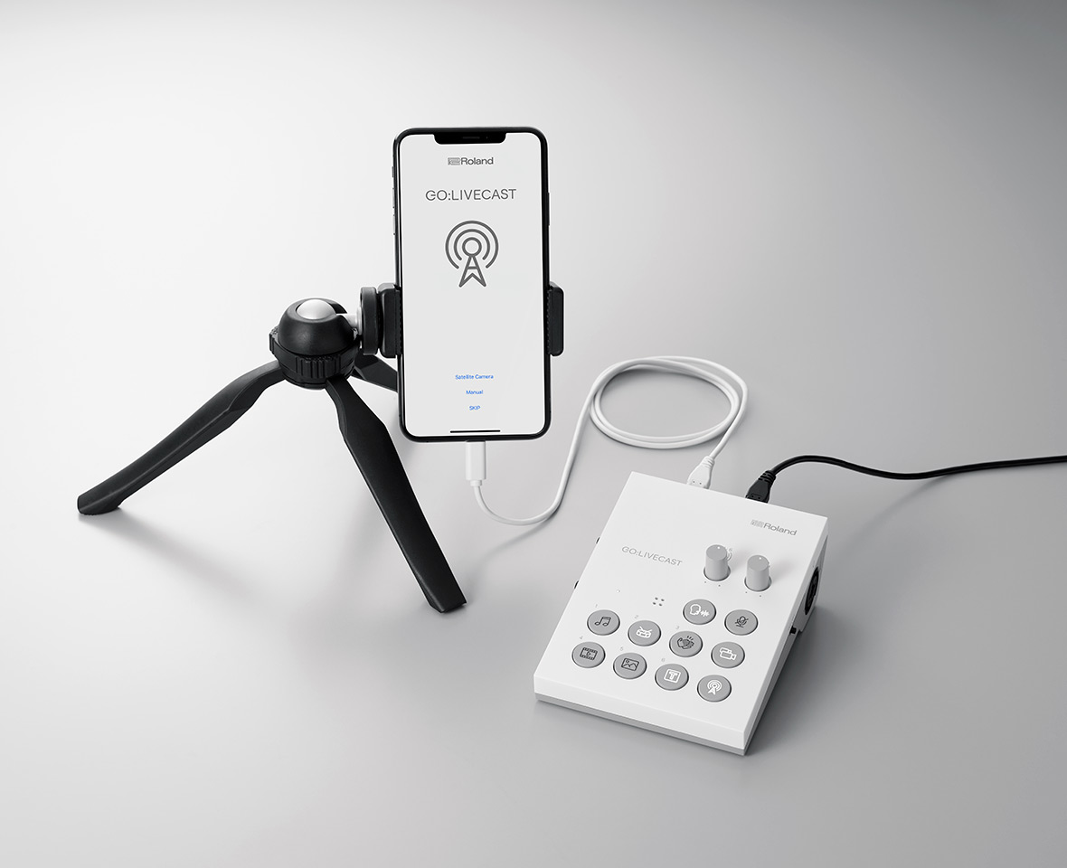 Roland Go Livecast Interface