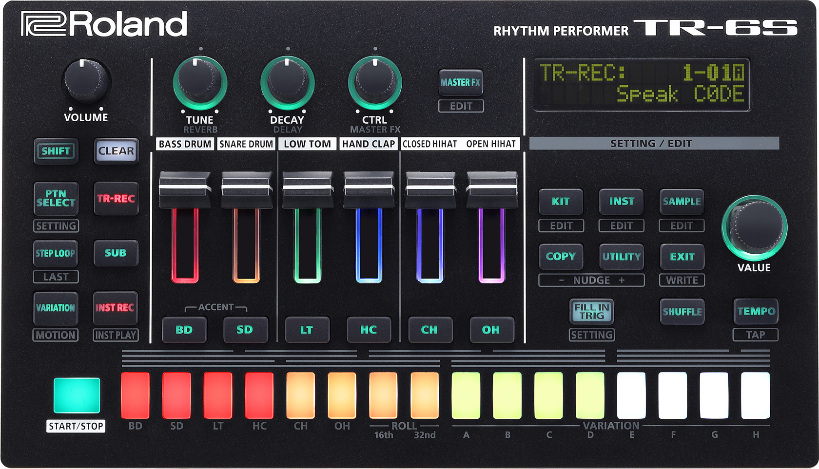 Roland TR-6S Rhythm Performer Drumcomputer