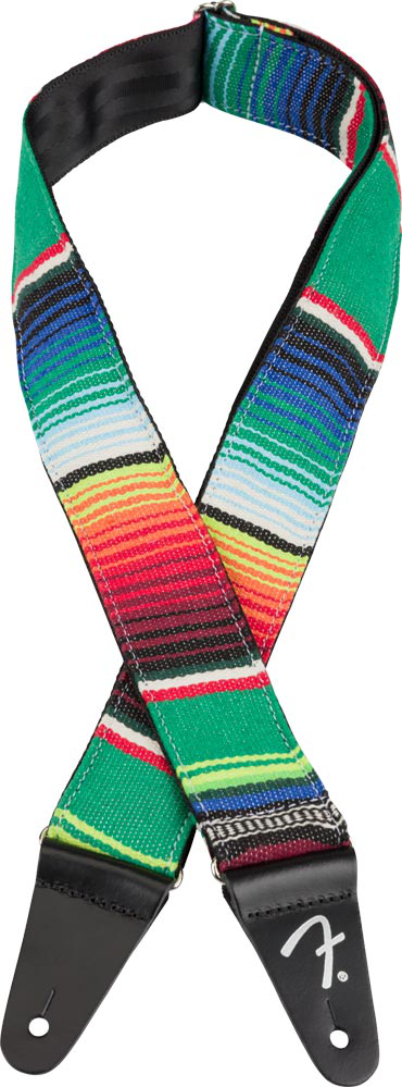 Fender 2" Serape Strap Green Multi