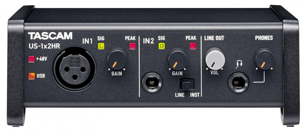 Tascam US-1x2HR USB Audio/MIDI Interface