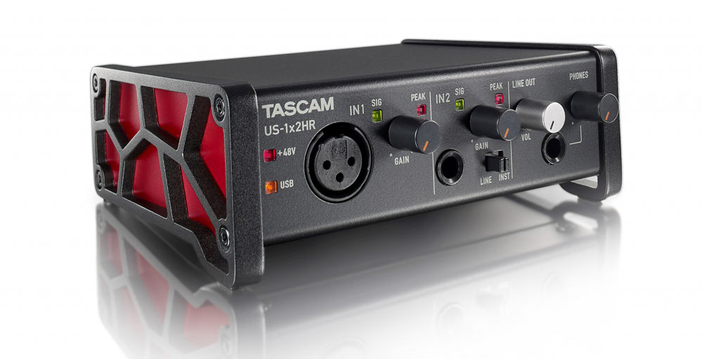 Tascam US-1x2HR USB Audio/MIDI Interface