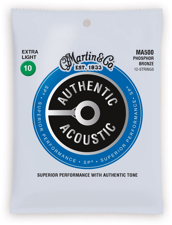 Martin MA500 Authentic Acoustic 12-string phosphor bronze