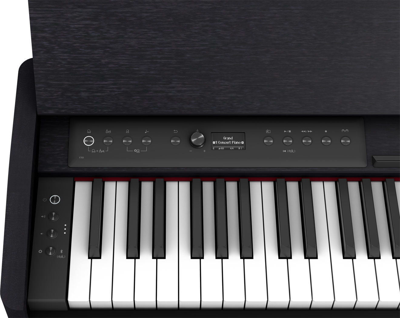 Roland F701-CB Charcoal Black Digitale Home Piano