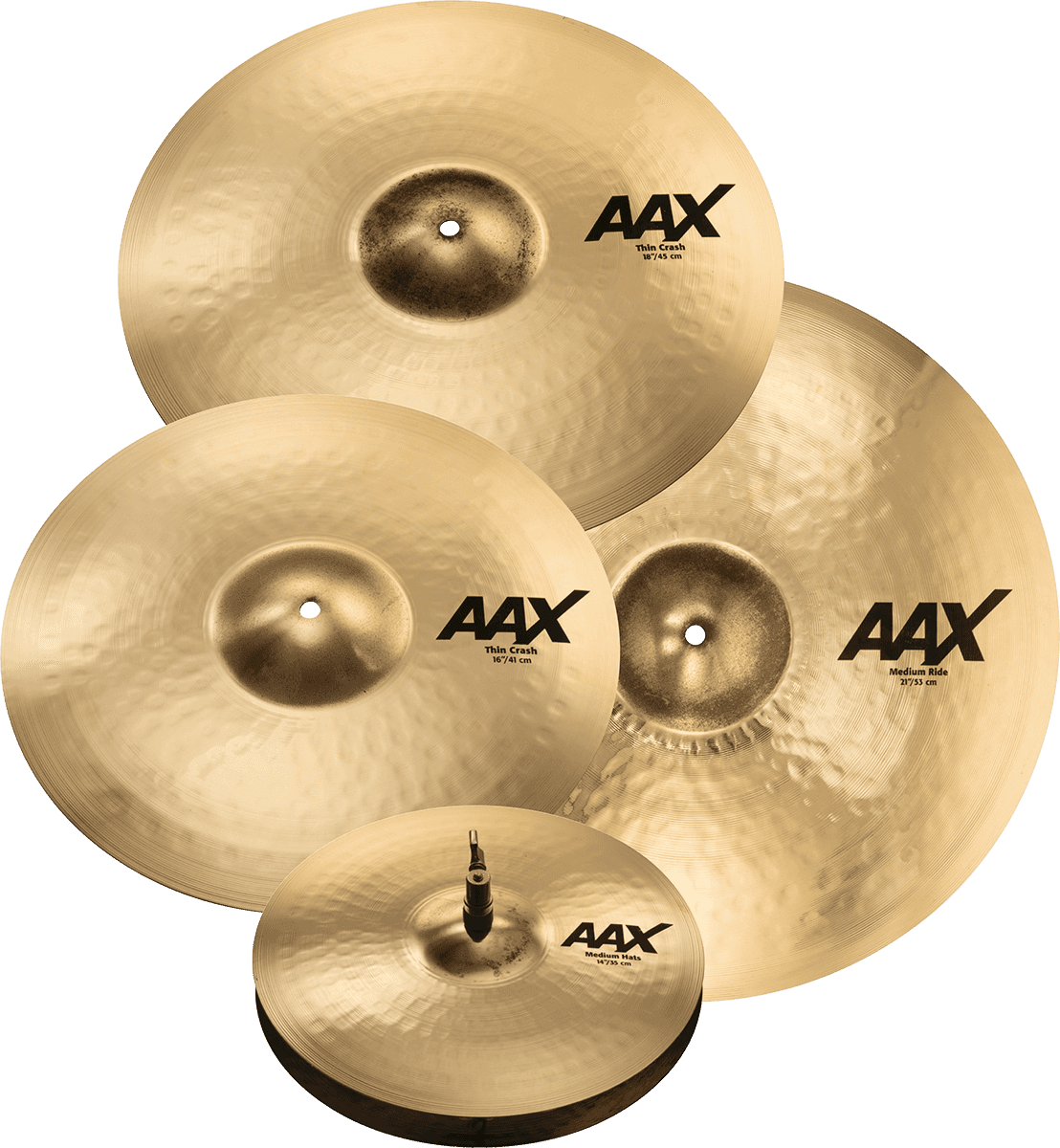 Sabian AAX Cymbal Set 25005xcpb