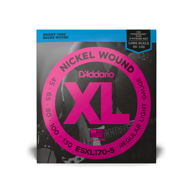 D'addario EXL170-5 XL Nickel