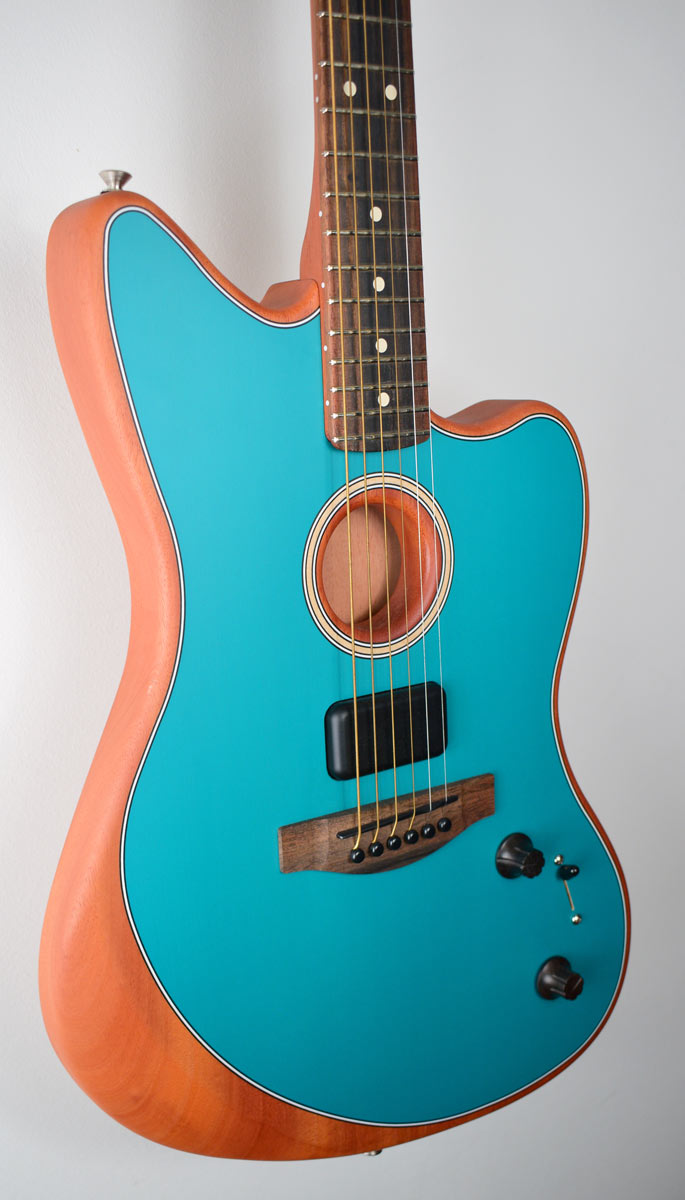 Fender American Acoustasonic Jazzmaster Ocean Turquoise