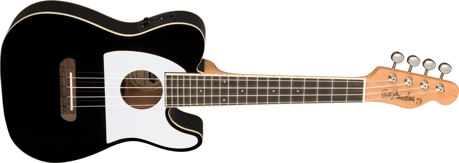 Fender Fullerton Tele Uke Black