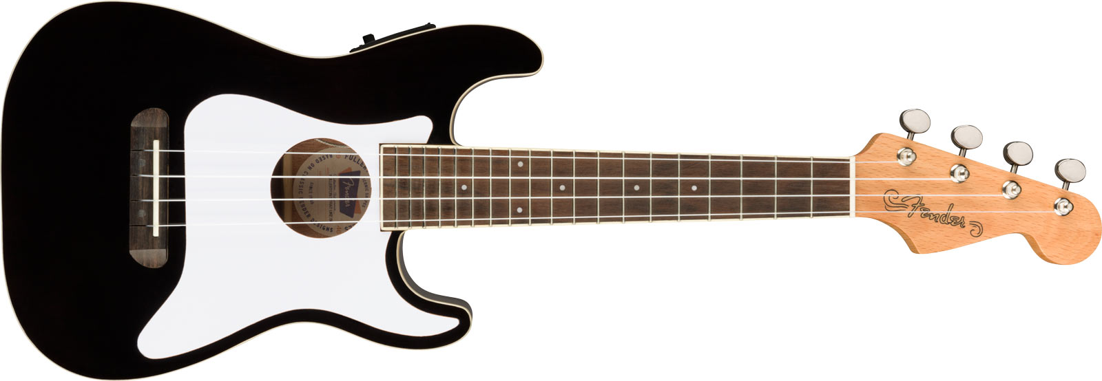 Fender Fullerton Strat Uke Black