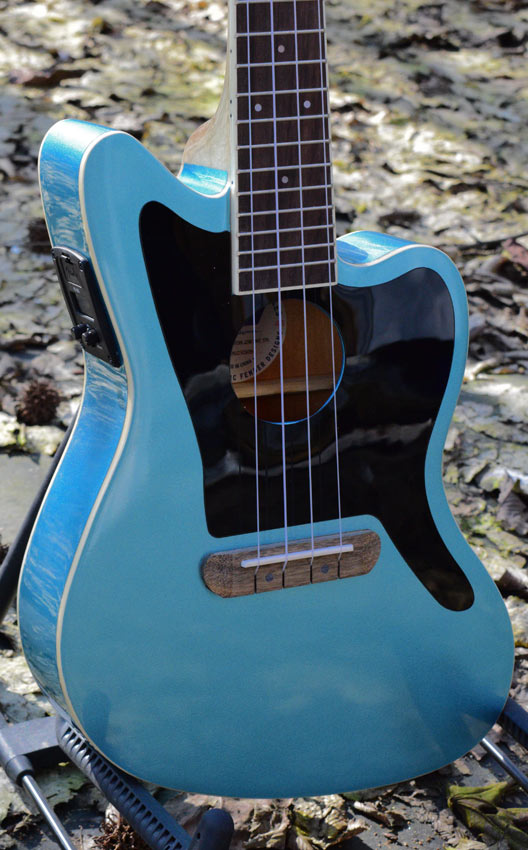 Fender Fullerton Jazzmaster Uke Tidepool