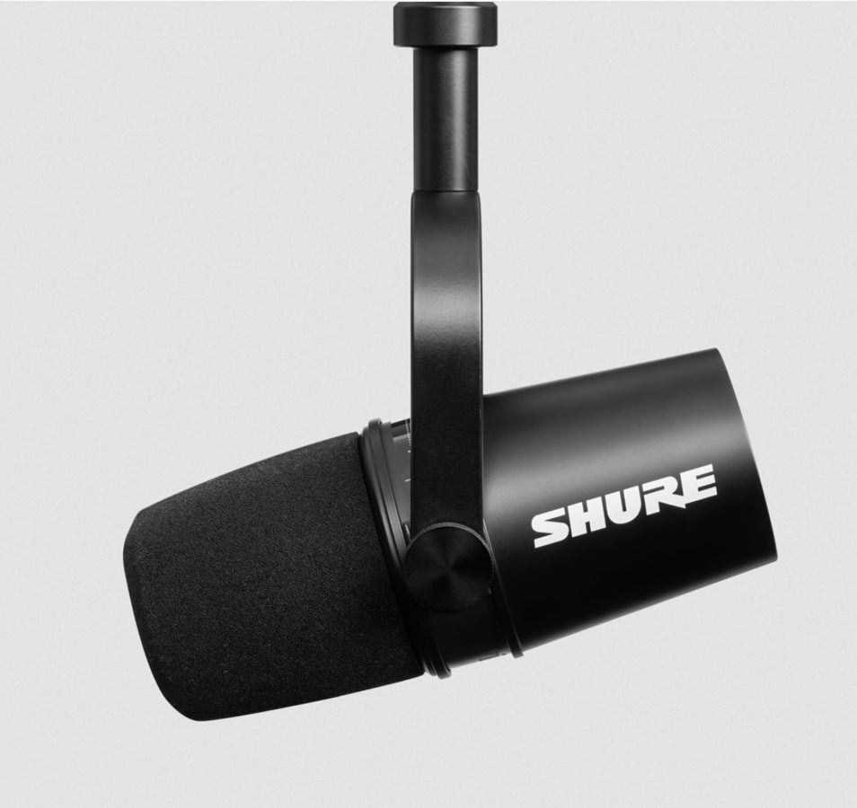 Shure MV7-K dynamische Podcast microfoon