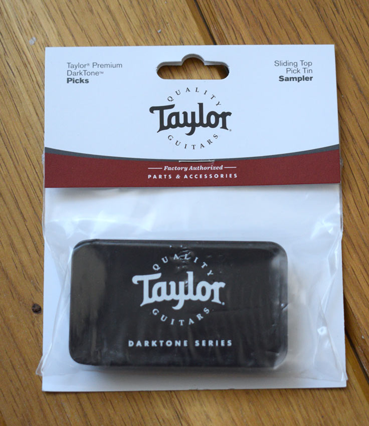 Taylor Premium DarkTone Picks Tin 9 picks