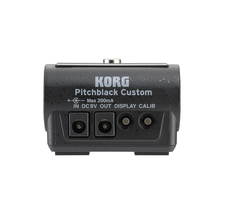 Korg Pitchblack Custom pedal tuner Black