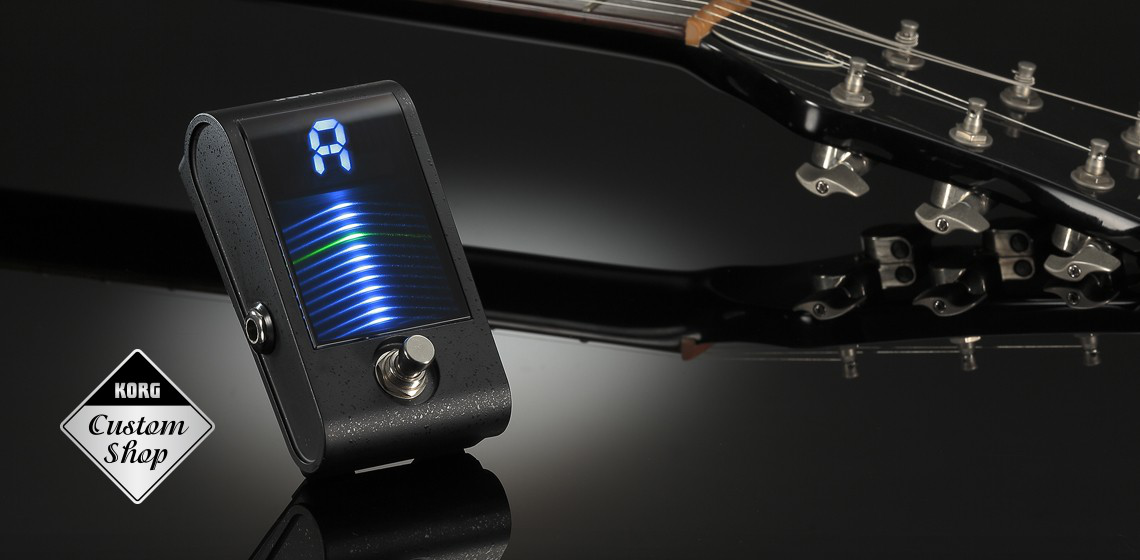 Korg Pitchblack Custom pedal tuner Black