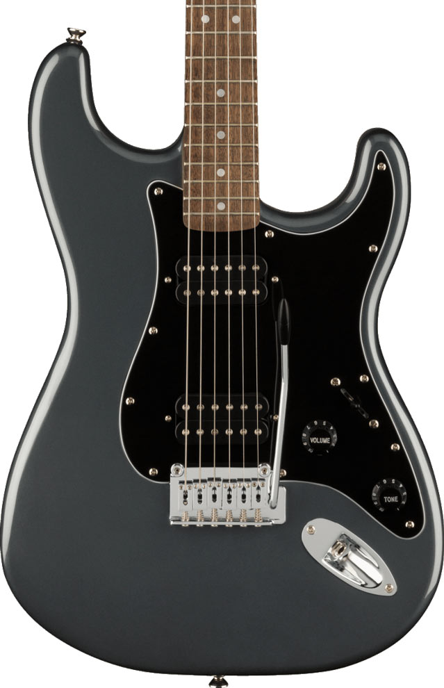 Squier Affinity Stratocaster HH Charcoal Frost Metallic