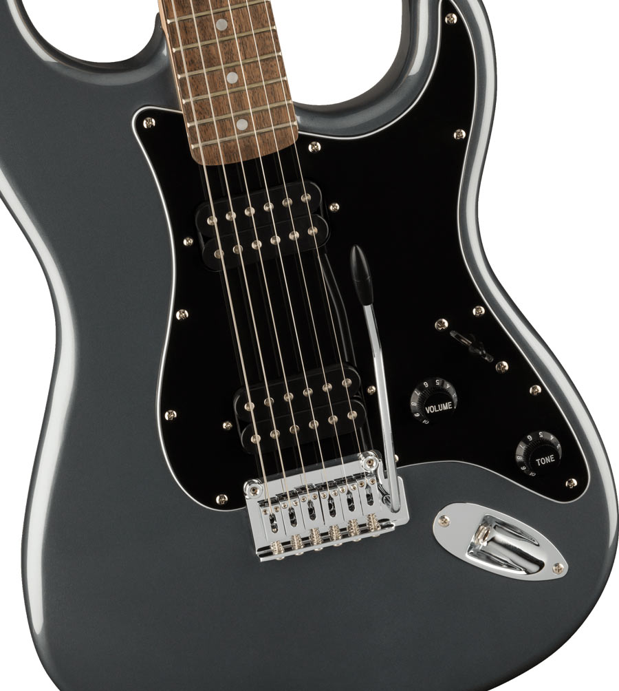 Squier Affinity Stratocaster HH Charcoal Frost Metallic