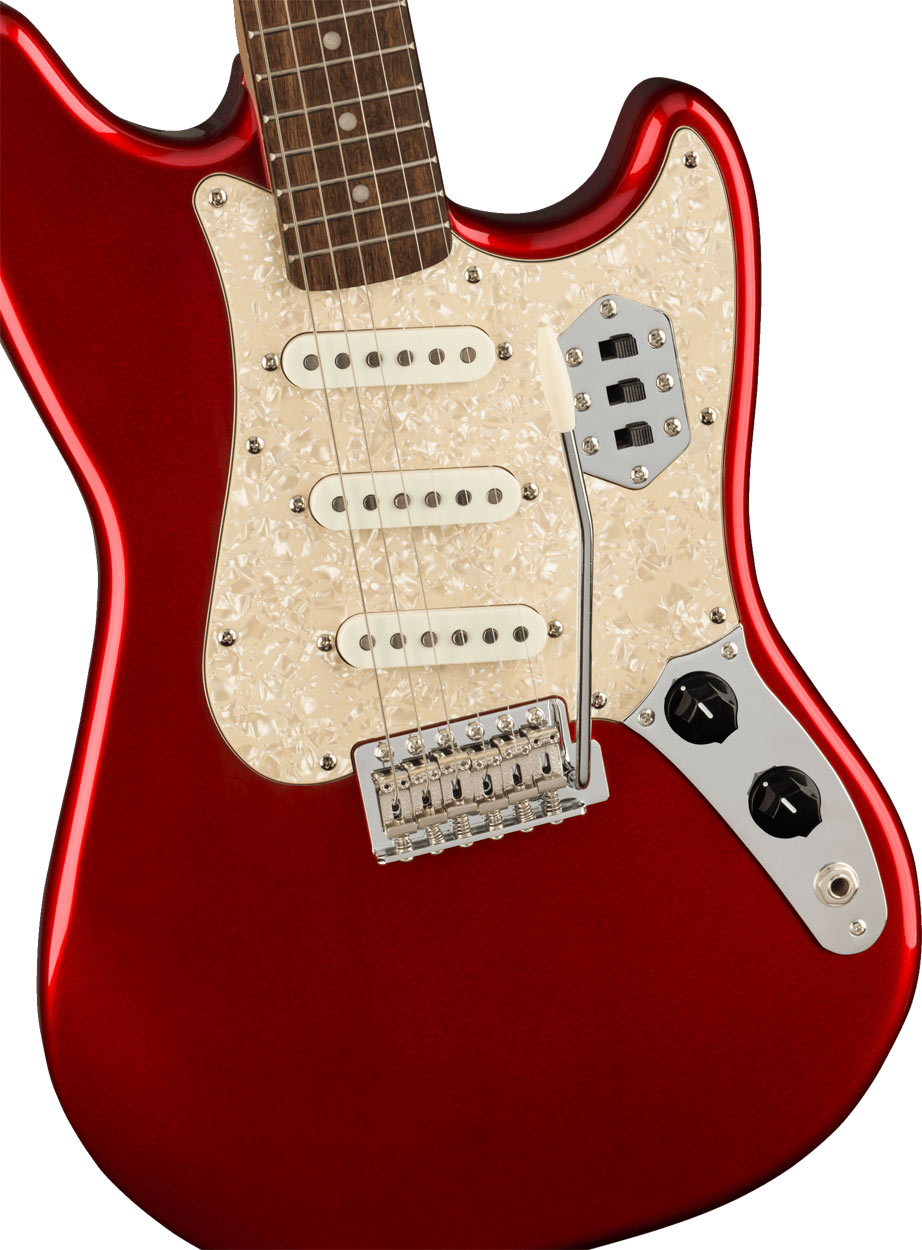 Squier Paranormal Cyclone LRL Candy Apple Red