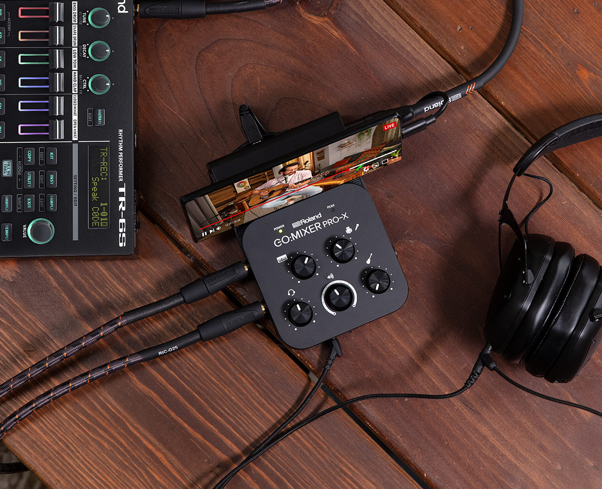 Roland GO Mixer Pro X Interface