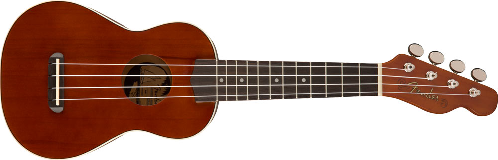 Fender Venice soprano Ukulele Natural