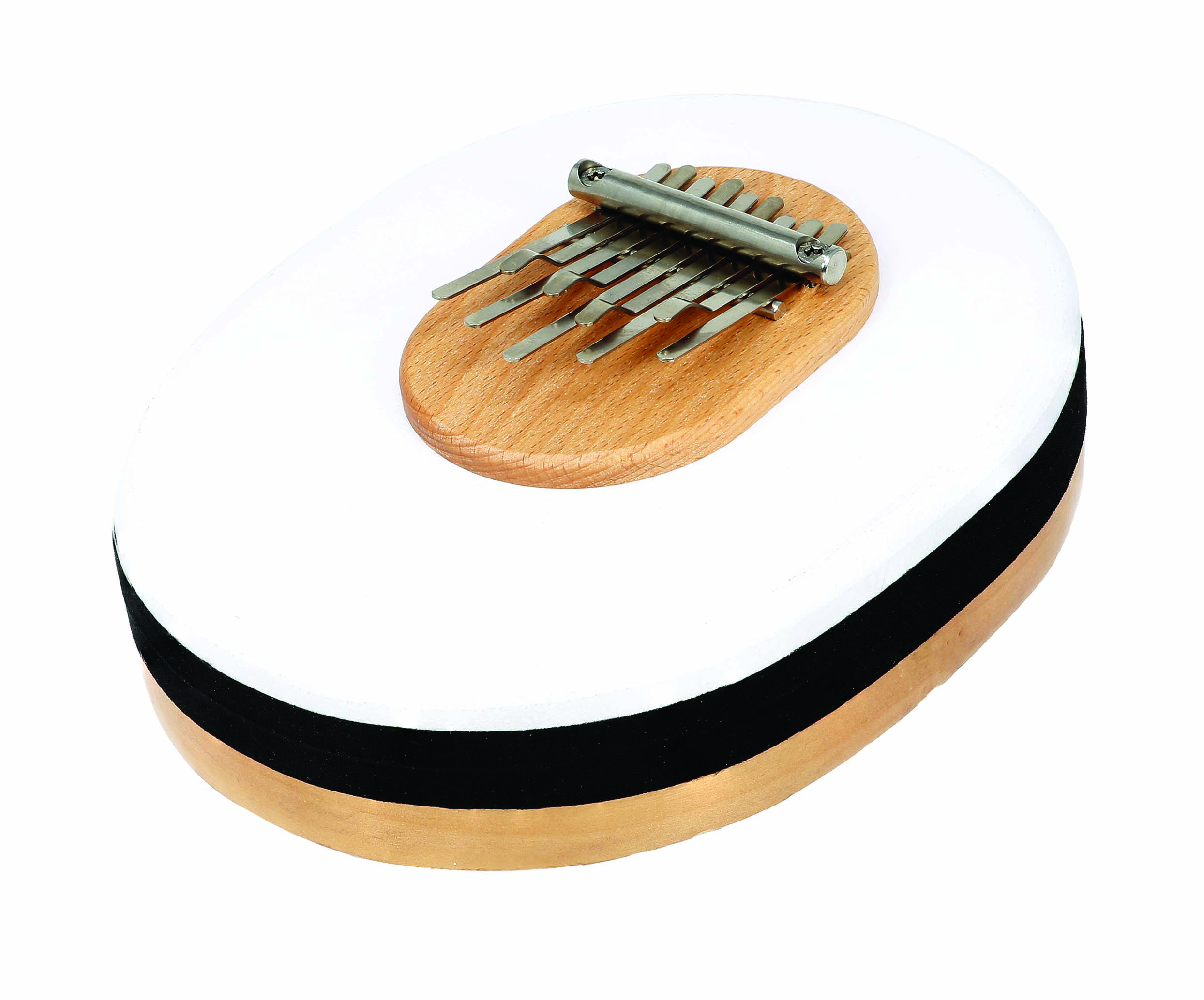 GO KLMBWSK Kalimba White calfskin Percussie