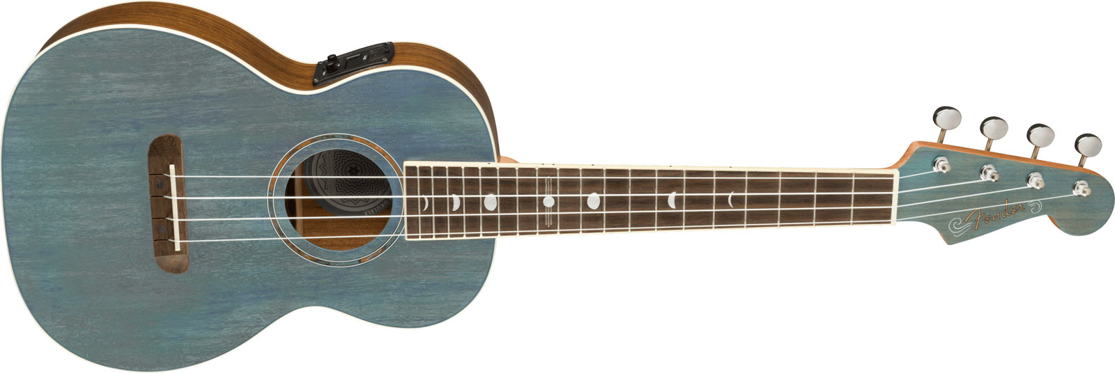 Fender Dhani Harrison Tenor ukulele Turquoise