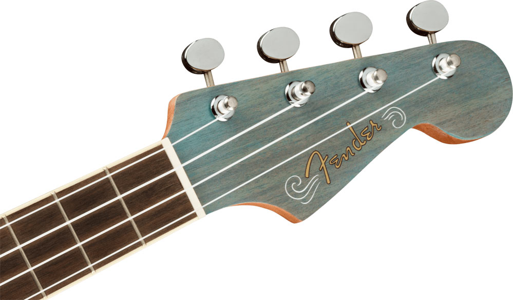 Fender Dhani Harrison Tenor ukulele Turquoise