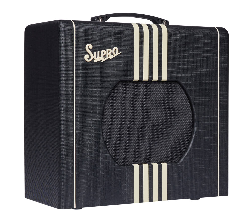 Supro Delta King 10 BC Black & Cream