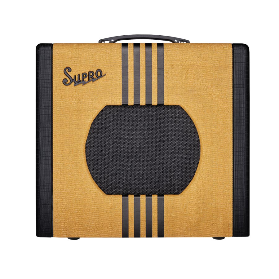 Supro Delta King 10 TB Tweed & Black