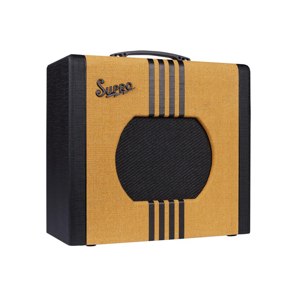 Supro Delta King 10 TB Tweed & Black