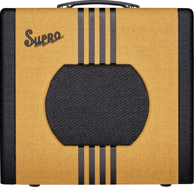 Supro Delta King 10 TB Tweed & Black