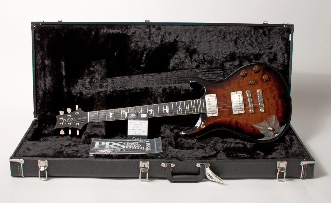 PRS McCarty 594 10 Top Quilt Black Goldburst