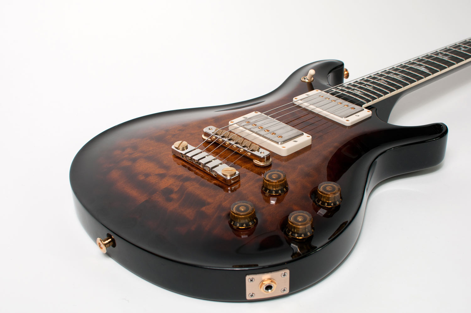 PRS McCarty 594 10 Top Quilt Black Goldburst